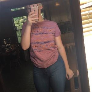 Pinkish/ purple tee shirt